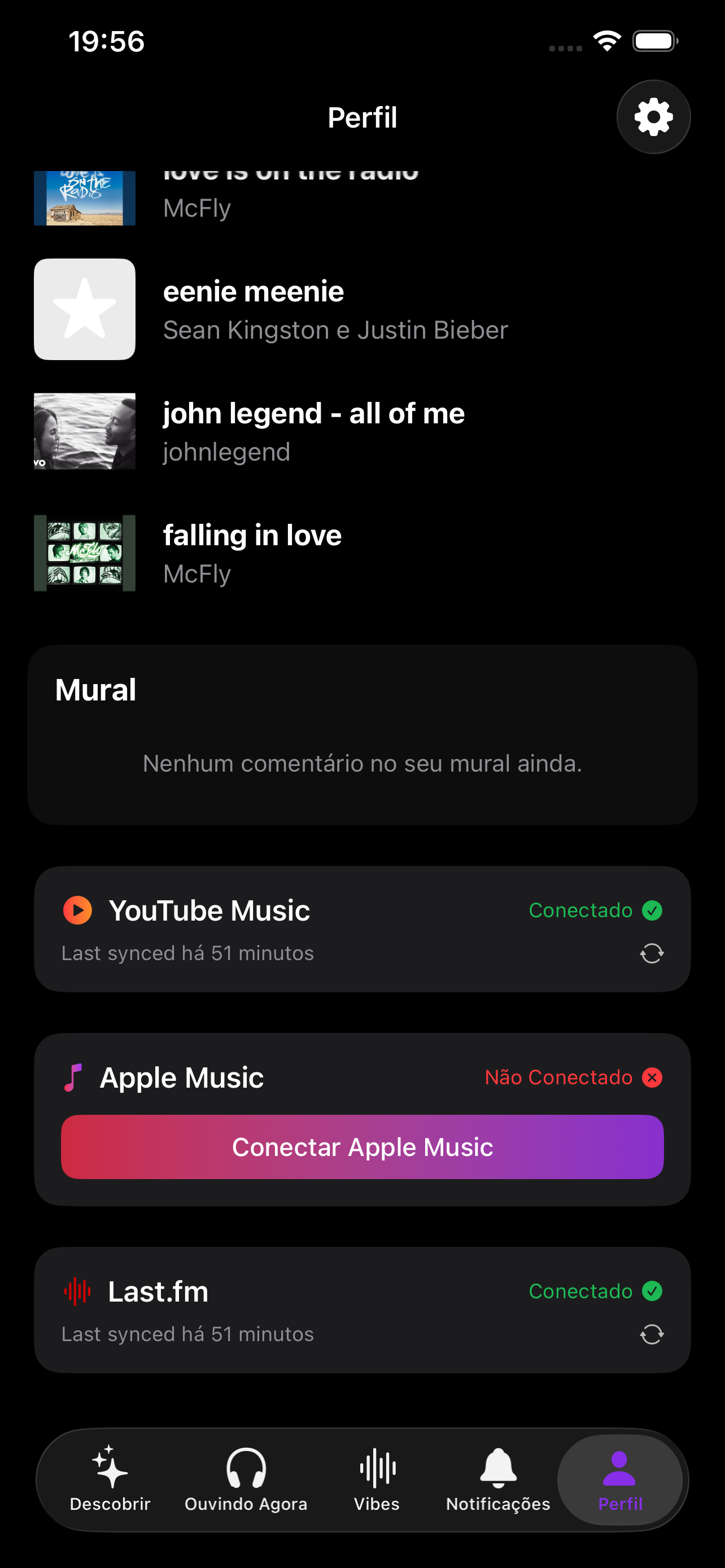 Plataformas musicais conectadas